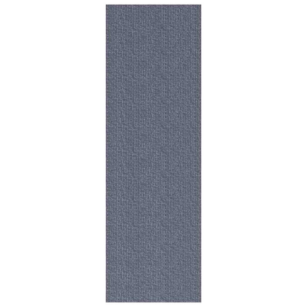 Tapijt Loper Lichtgrijs 80 x 200 cm Stof
