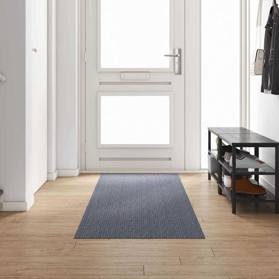 Tapijt Loper Lichtgrijs 80 x 300 cm Stof