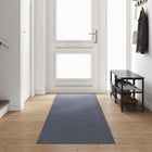 Carpet Runner Light Gray 80 x 400 cm Fabric