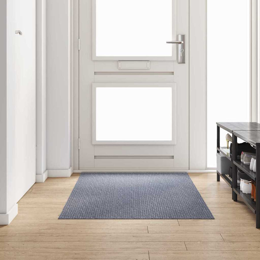 Tapijt Loper Lichtgrijs 100 x 100 cm Stof