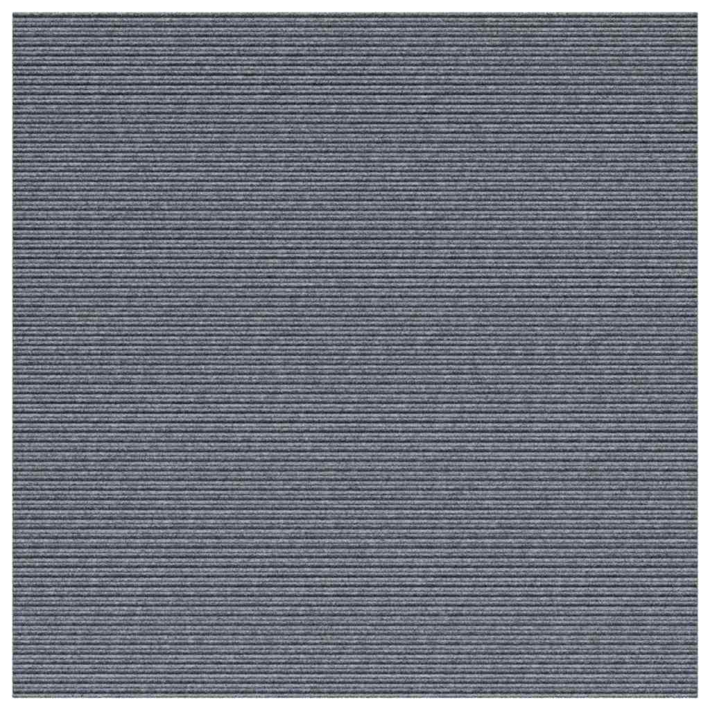 Tapijt Loper Lichtgrijs 100 x 100 cm Stof