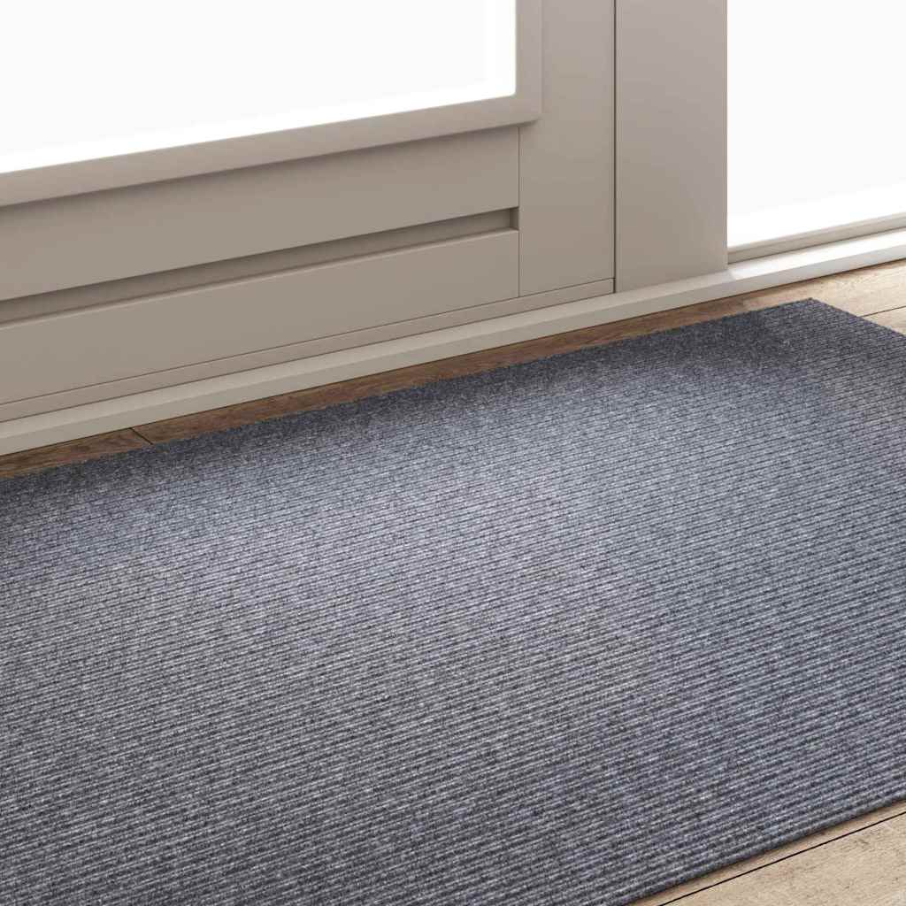 Tapijt Loper Lichtgrijs 100 x 150 cm Stof