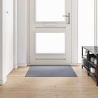 Light Grey Carpet Runner 100 x 150 cm Fabric