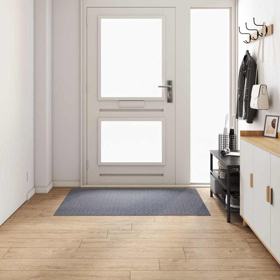 Tapijt Loper Lichtgrijs 100 x 150 cm Stof