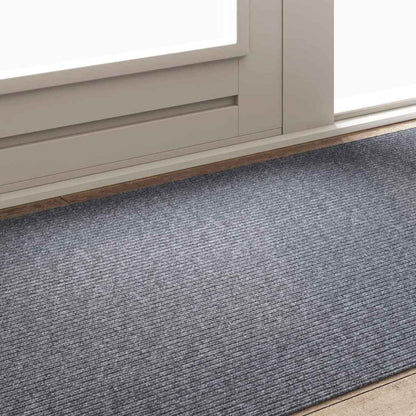 Tapijt Loper Lichtgrijs 100 x 200 cm Stof