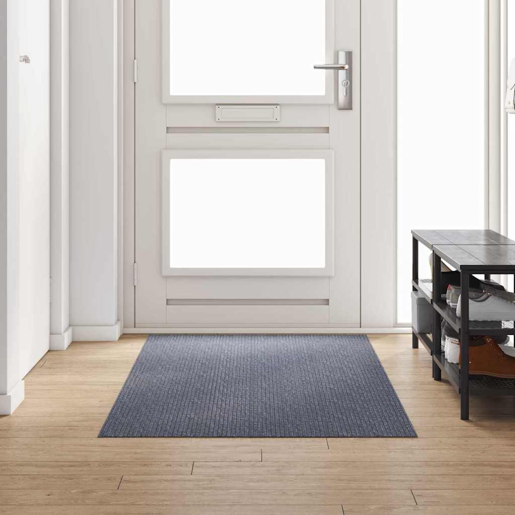 Tapijt Loper Lichtgrijs 100 x 250 cm Stof