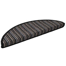 Zelfklevende Trapmatten 15 pcs Antraciet 56 x 17 x 3 cm