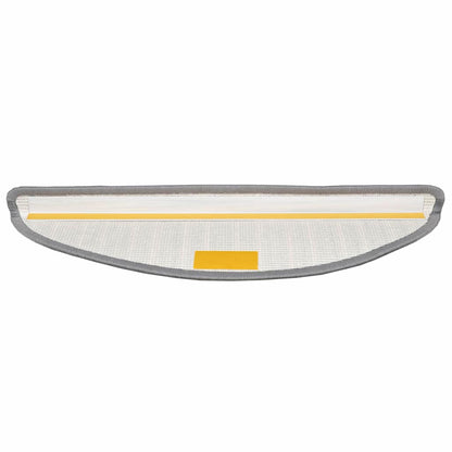 Zelfklevende Trapmatten 15 pcs Grijs 56 x 17 x 3 cm