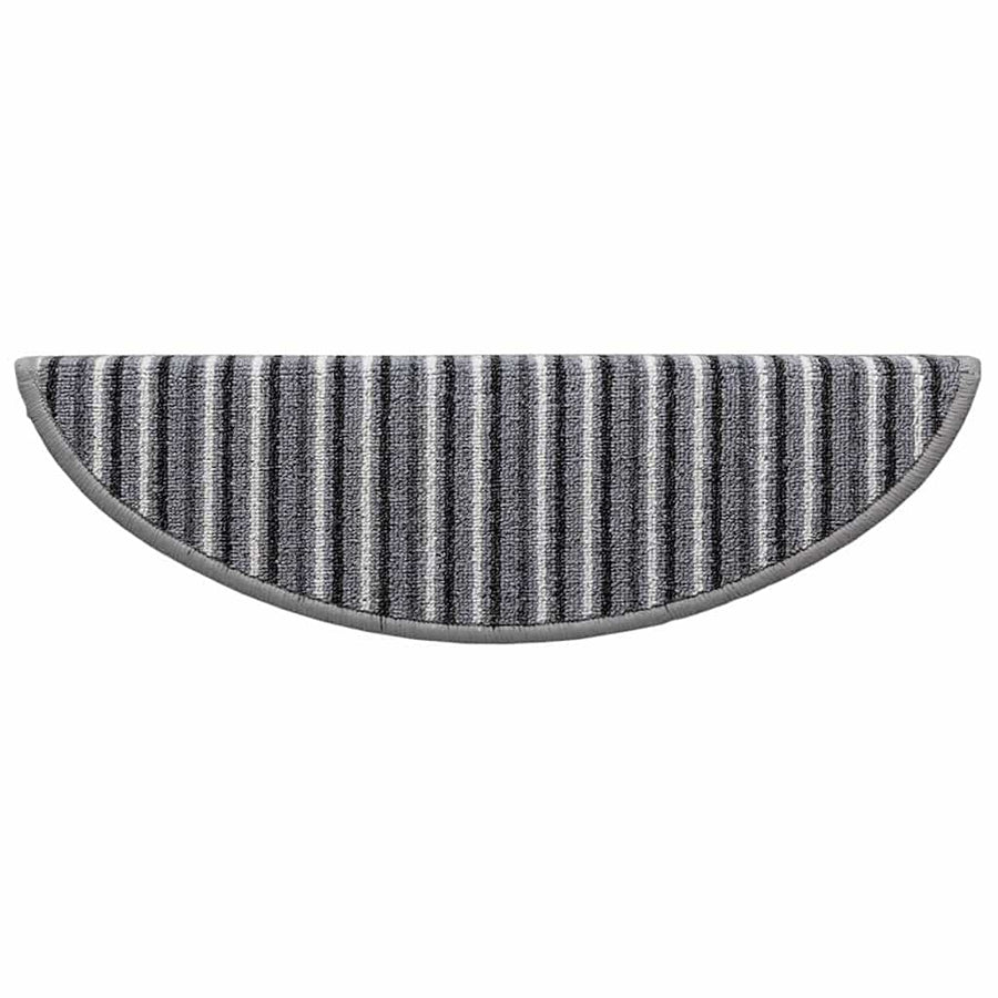 Zelfklevende Trapmatten 15 pcs Grijs 56 x 17 x 3 cm