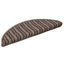 Zelfklevende Trapmatten 15 pcs Bruin 56 x 17 x 3 cm