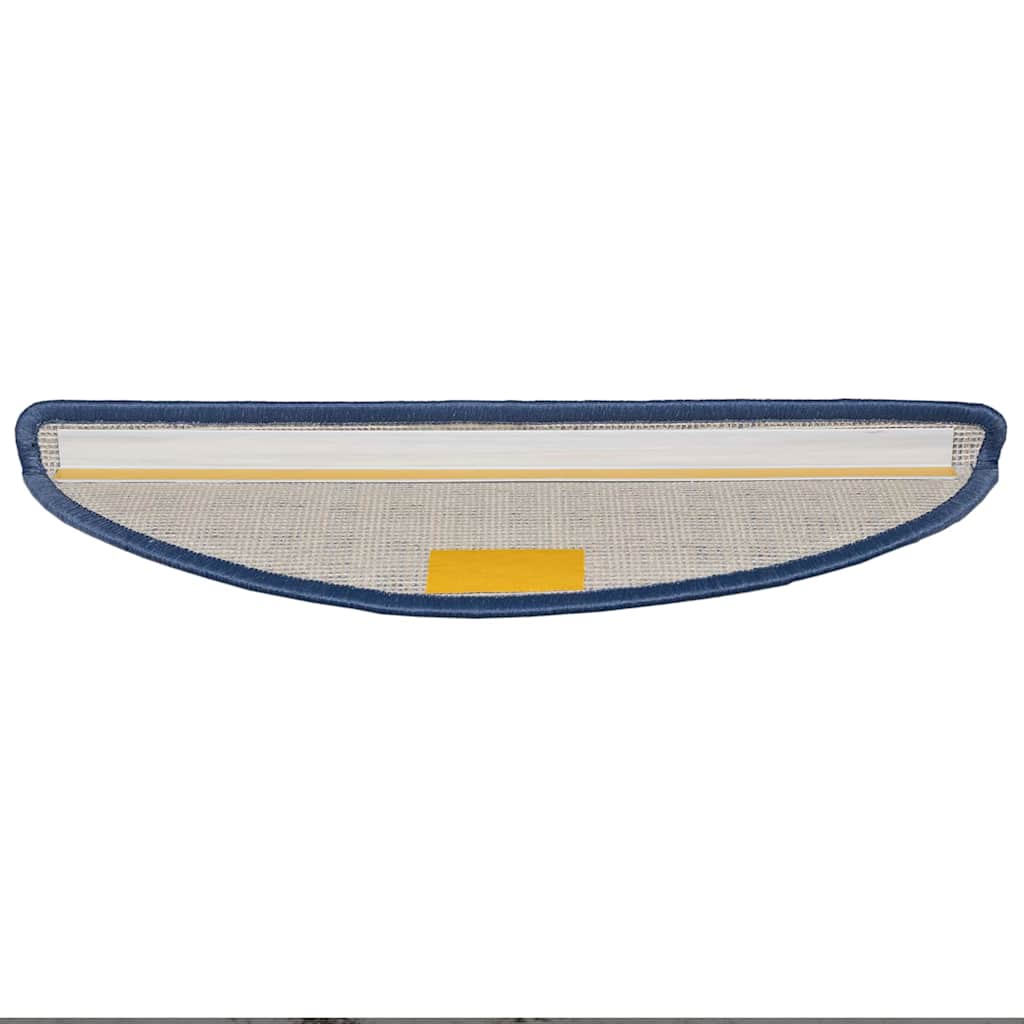 Zelfklevende Trapmatten 15 pcs Blauw 56 x 17 x 3 cm