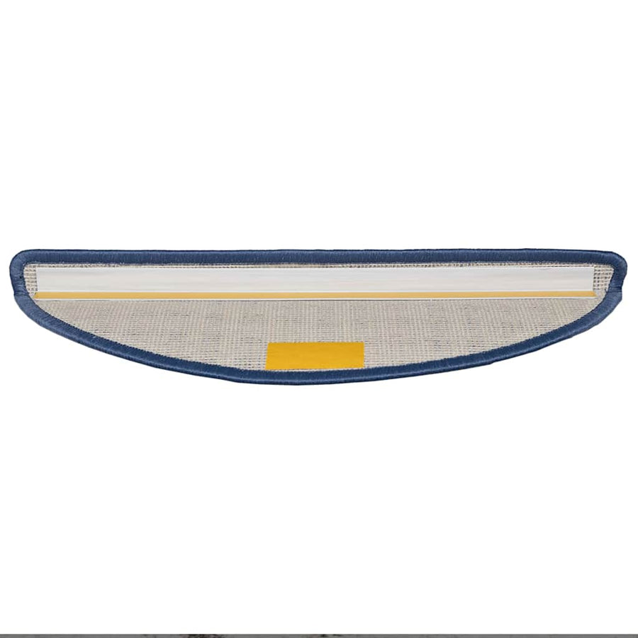 Zelfklevende Trapmatten 15 pcs Blauw 56 x 17 x 3 cm