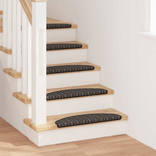 Zelfklevende Trapmatten 15 pcs Antraciet 65 x 21 x 4 cm