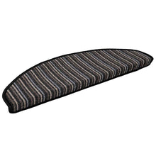 Zelfklevende Trapmatten 15 pcs Antraciet 65 x 21 x 4 cm