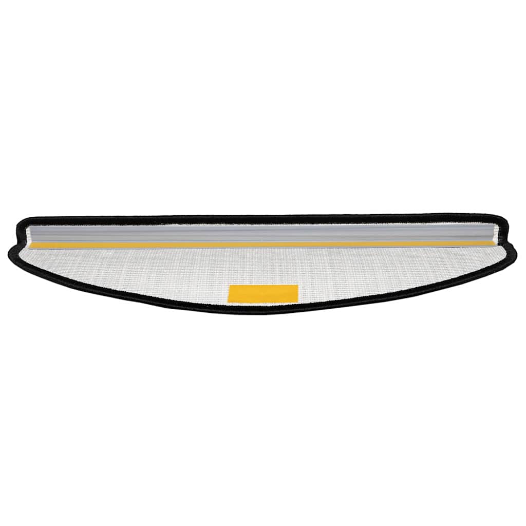 Zelfklevende Trapmatten 15 pcs Antraciet 65 x 21 x 4 cm