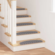 Trapmatten zelfklevend grijs 15 stuks 65x21 cm