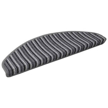 Zelfklevende Trapmatten 15 pcs Grijs 65 x 21 x 4 cm