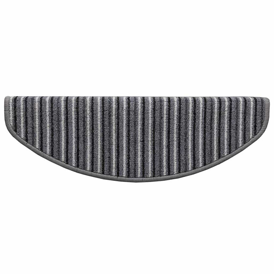 Zelfklevende Trapmatten 15 pcs Grijs 65 x 21 x 4 cm