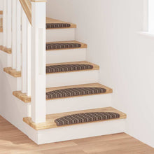 Zelfklevende Trapmatten 15 pcs Bruin 65 x 21 x 4 cm