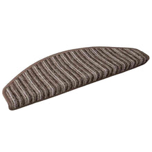 Zelfklevende Trapmatten 15 pcs Bruin 65 x 21 x 4 cm