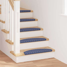 Zelfklevende Trapmatten 15 pcs Blauw 65 x 21 x 4 cm