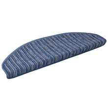 Zelfklevende Trapmatten 15 pcs Blauw 65 x 21 x 4 cm