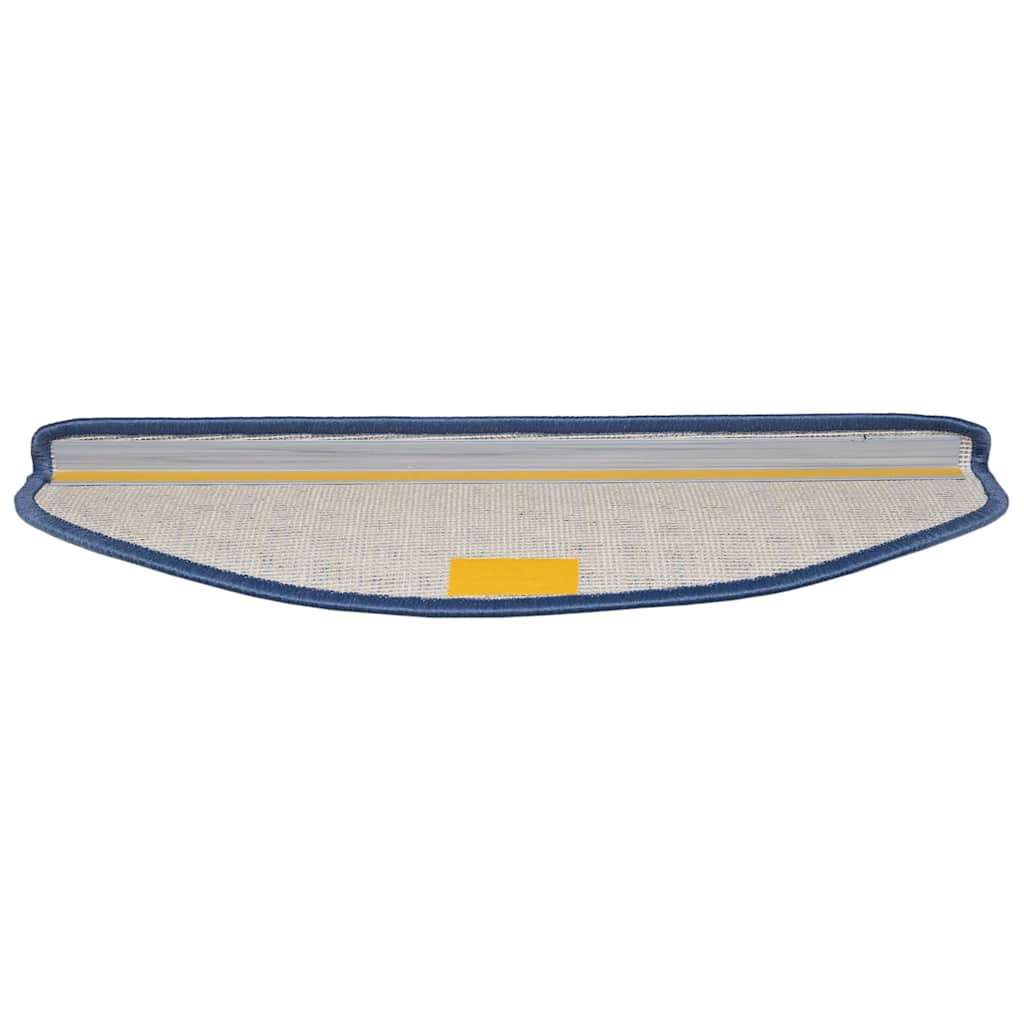 Zelfklevende Trapmatten 15 pcs Blauw 65 x 21 x 4 cm