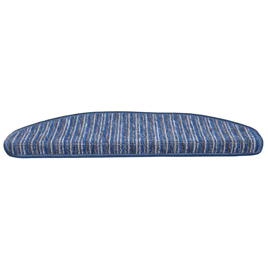 Zelfklevende Trapmatten 15 pcs Blauw 65 x 21 x 4 cm