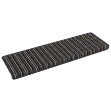 Zelfklevende Trapmatten 15 pcs Antraciet 65 x 21 x 4 cm