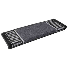 Zelfklevende Trapmatten 15 pcs Antraciet 65 x 21 x 4 cm