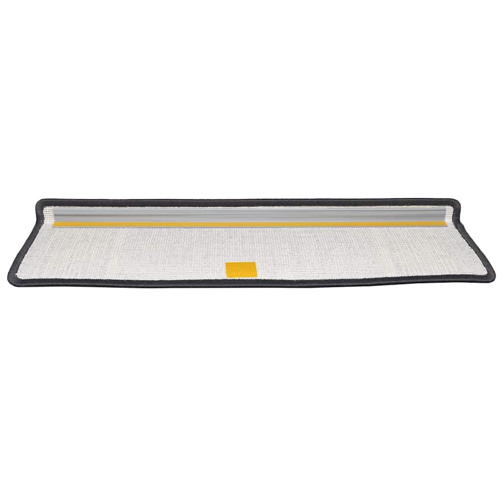 Zelfklevende Trapmatten 15 pcs Antraciet 65 x 21 x 4 cm