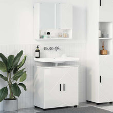 Badkamermeubelset 2 pcs Hoogglans wit 61 x 35 x 64 cm