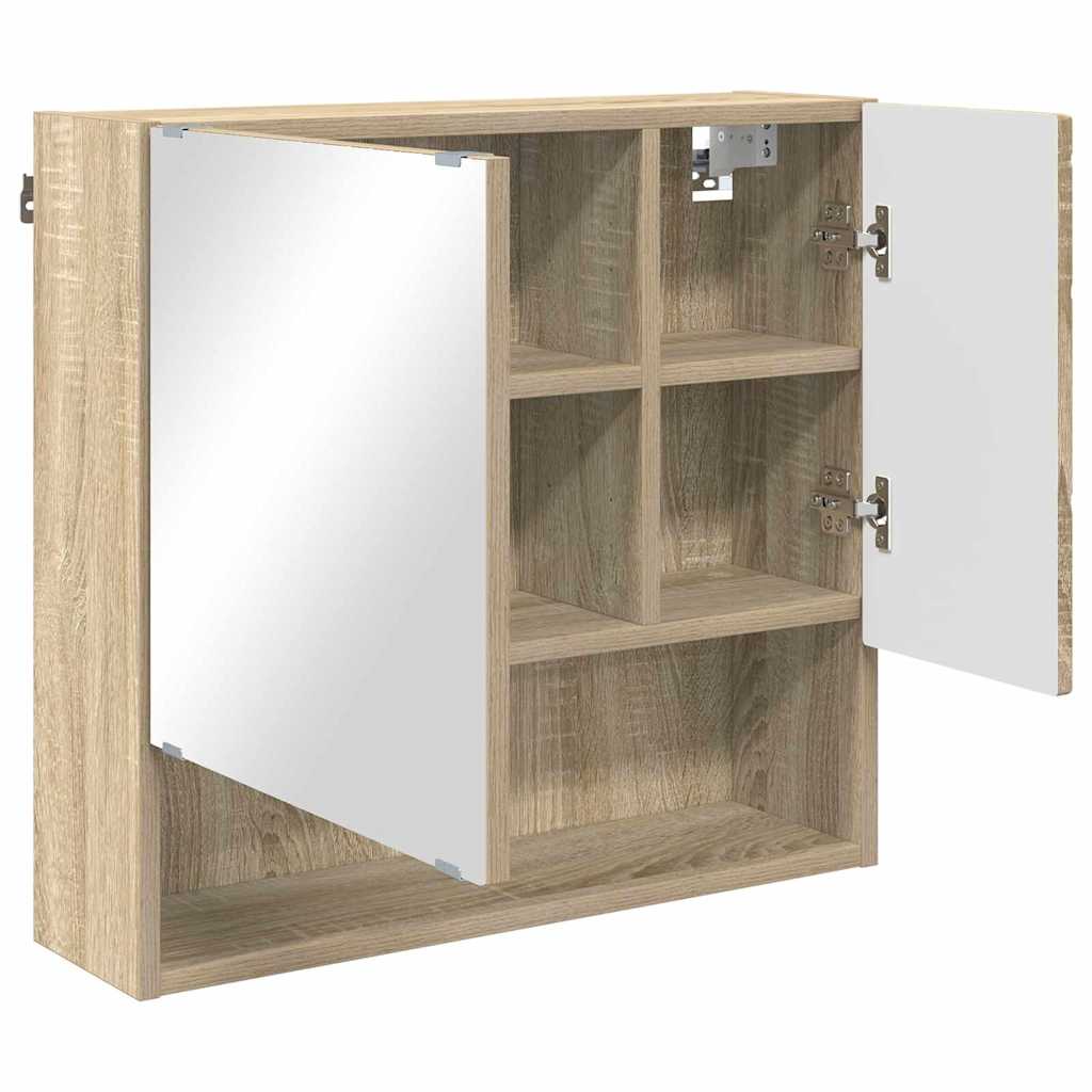 Badkamermeubelset 3 st Sonoma Eiken 61 x 35 x 64 cm