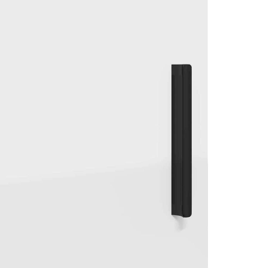Badkamermeubelset met lade 3 pcs Wit Bewerkt hout & Metaal