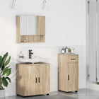 Badkamermeubelset 3 st Sonoma Eiken 61 x 35 x 64 cm