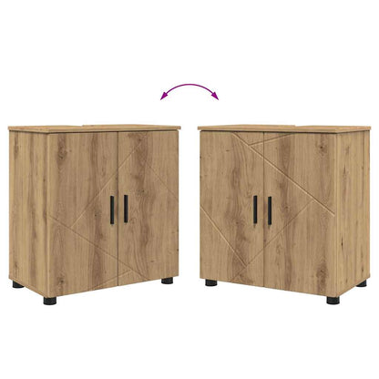 Badkamermeubelset 4 st Artisan Eiken 61 x 35 x 64 cm