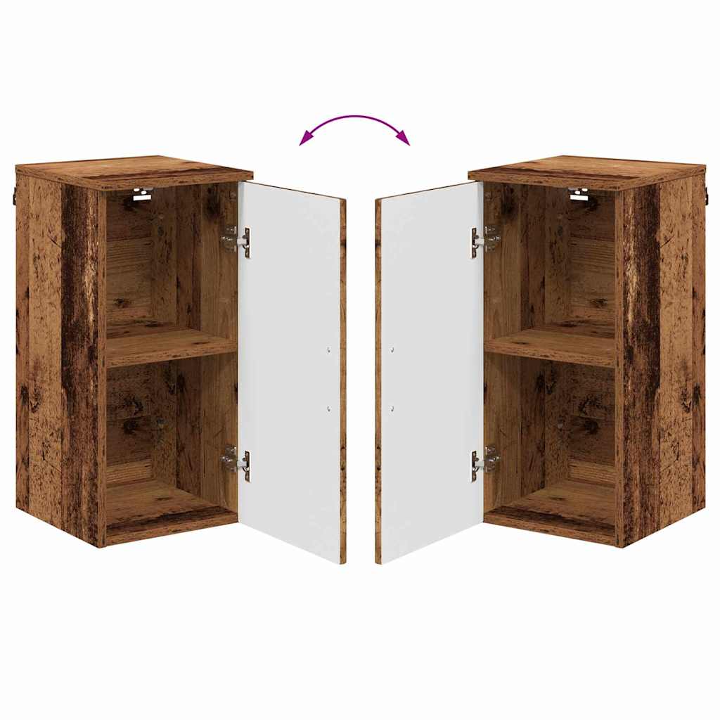 Badkamermeubelset met lade 5 pcs Oud Hout Bewerkt hout & Metaal