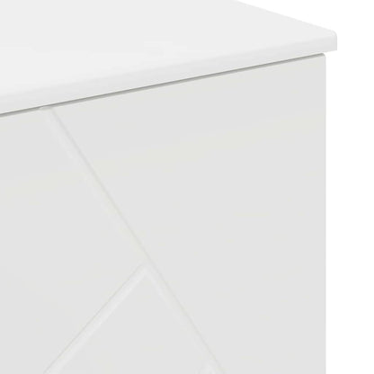 Badkamermeubelset 3 pcs Wit 76,5 x 35 x 64 cm Bewerkt hout
