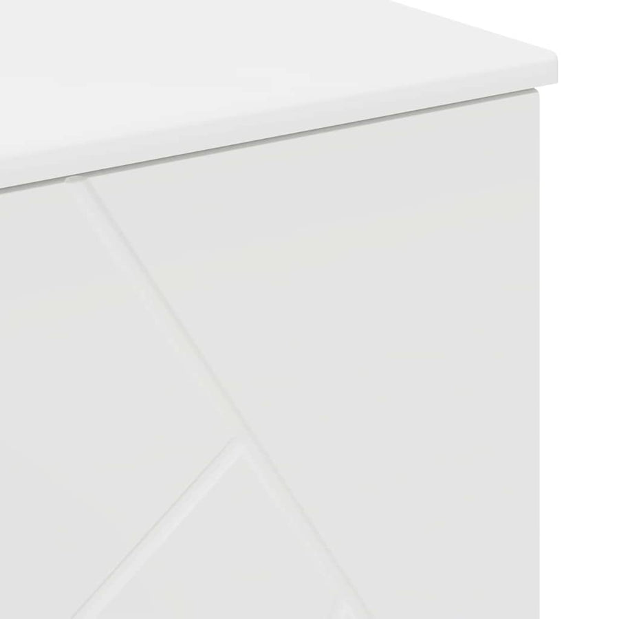 Badkamermeubelset 3 pcs Wit 76,5 x 35 x 64 cm Bewerkt hout