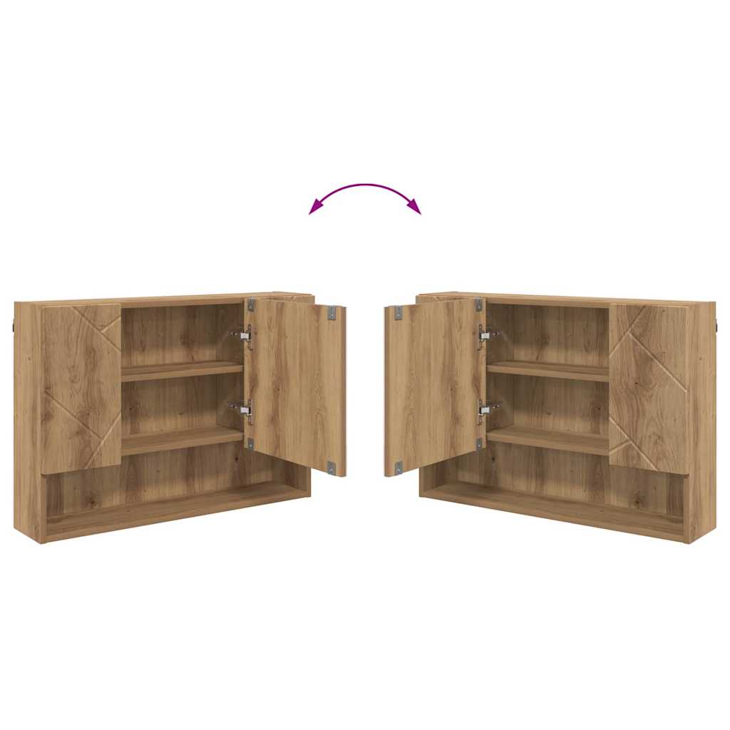 Badkamermeubelset 4 st Artisan Eiken 35 x 30 x 192 cm