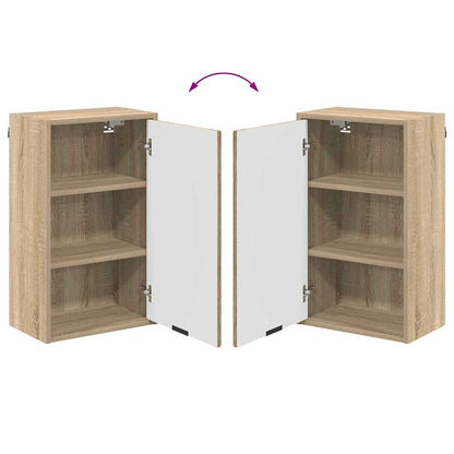 Badkamermeubelset met lade Sonoma Eiken Engineered hout, Metaal