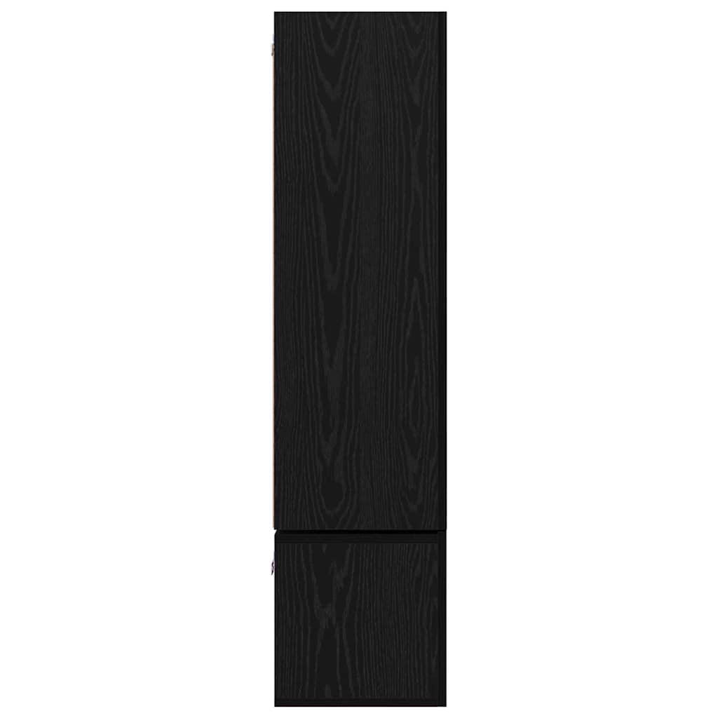 Tv-Meubelset Wandgemonteerd 7 Pcs Bewerkt Hout 60 cm