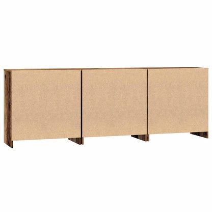 Dressoir met lade 3 pcs Oudhout 70 x 41 x 75 cm Bewerkt hout