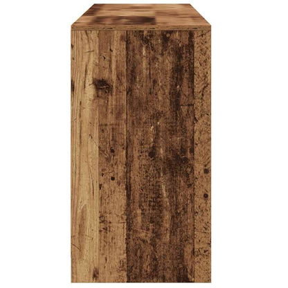 Dressoir met lade 3 pcs Oudhout 70 x 41 x 75 cm Bewerkt hout