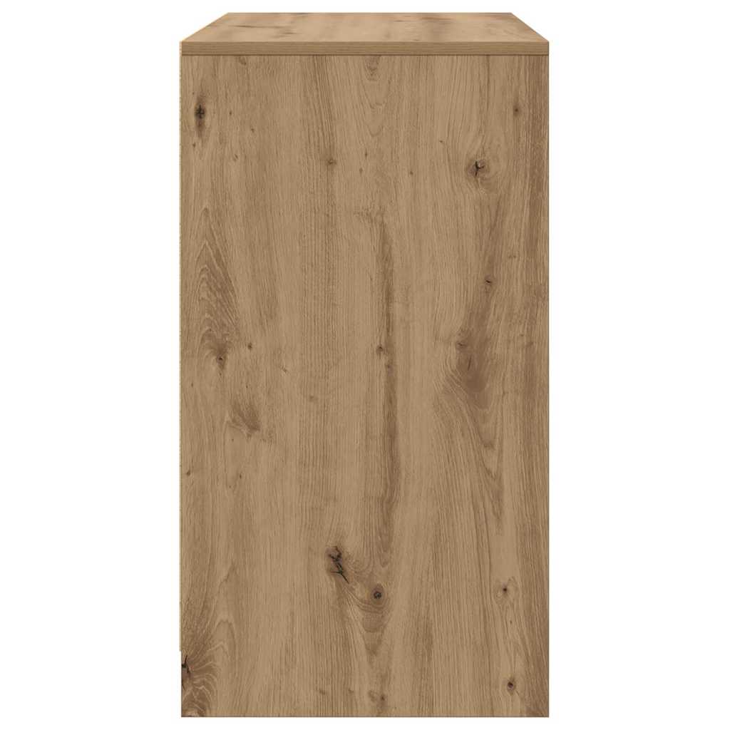 Dressoir 3 pcs Artisan Eiken 70 x 41 x 75 cm Bewerkt hout