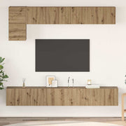 Tv-meubelset 100 cm artisan eiken