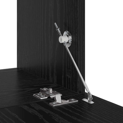 Tv-Meubelset Wandgemonteerd 8 Pcs Bewerkt Hout 8