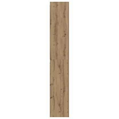 Tv-meubelset 10 pcs artisanaal eikenkleurig 30.5 x 30 x 90 cm
