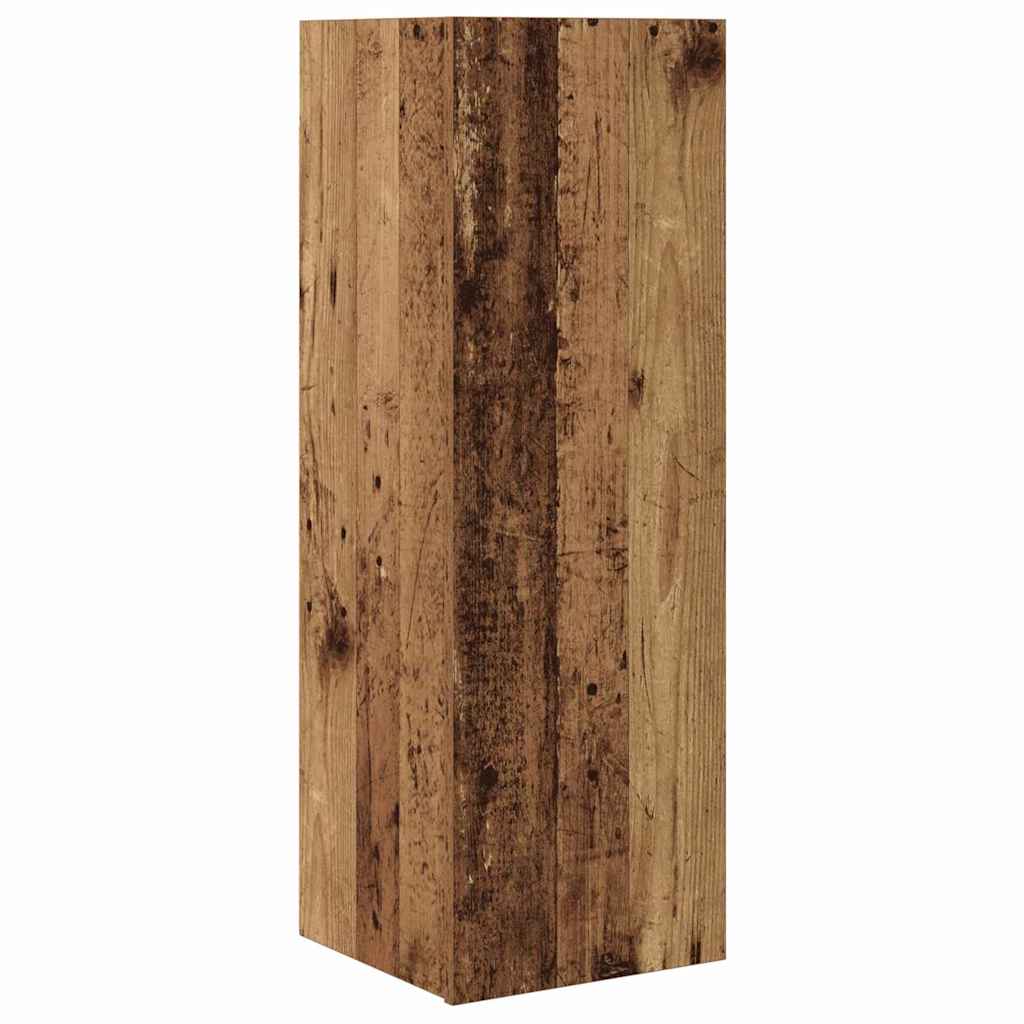 Tv-meubelset 6 pcs Oud hout 30.5 x 30 x 90 cm Bewerkt hout