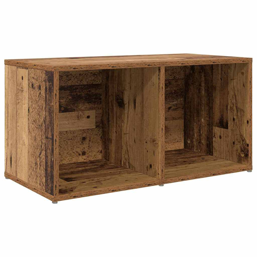 TV-kast set 3 pcs Bruin 107 x 35 x 37 cm Bewerkt hout